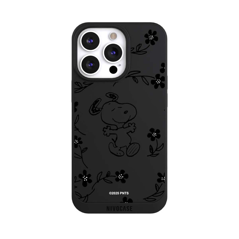 iPhone 13 Pro NIVOpure Snoopy und Flowers Transparent
