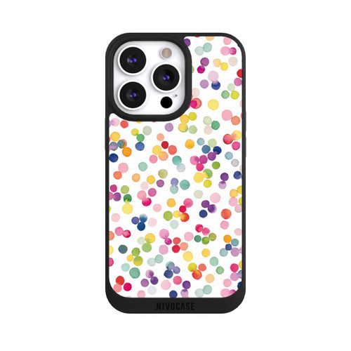 Apple iPhone 13 Pro NIVOpure Watercolour Punkte Bunt
