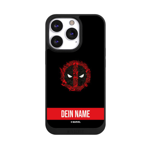 Apple iPhone 13 Pro NIVOpure Deadpool Logo Personalisierbar