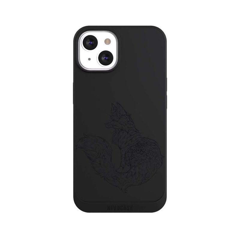 iPhone 13 NIVOpure Renard orné sans fond