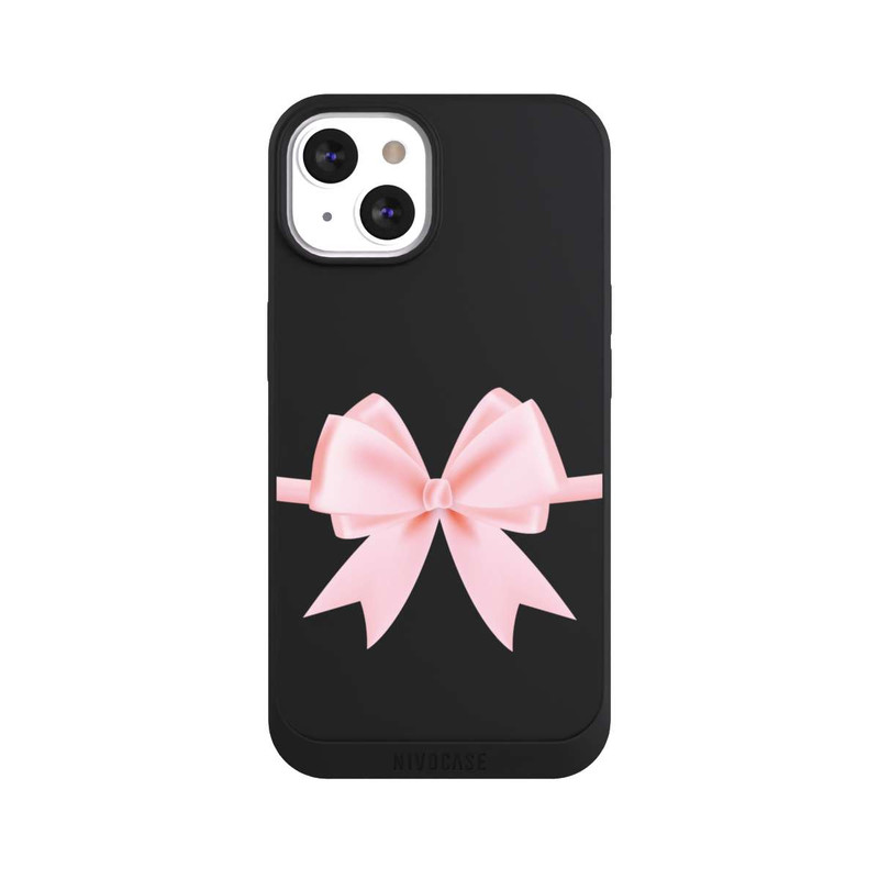 iPhone 13 NIVOpure Pink Bow transparent