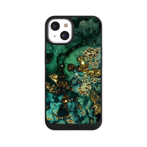 Apple iPhone 13 NIVOpure Marbre Cyan Scintillant