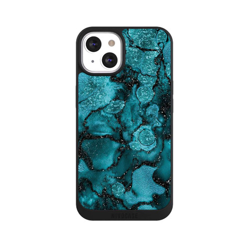 Apple iPhone 13 NIVOpure Paillettes Bleues