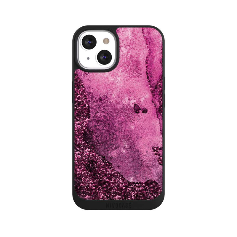 iPhone 13 NIVOpure Pink Glitter Marble 2