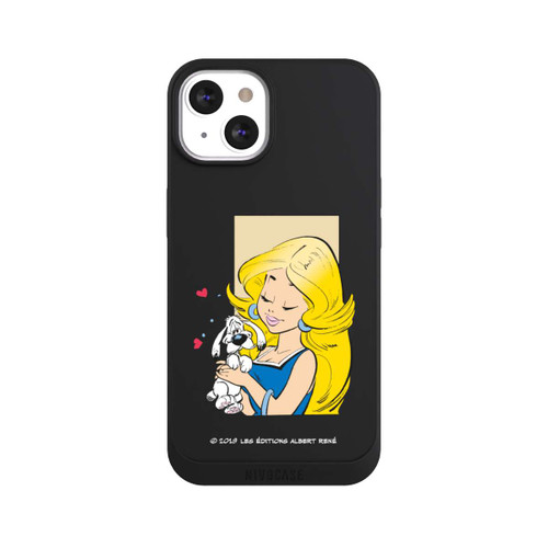 Apple iPhone 13 NIVOpure Falbala et Idéfix Amoureux Transparent