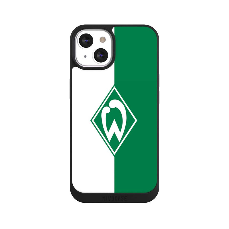 iPhone 13 NIVOpure Weiß-Grün - Werder Bremen