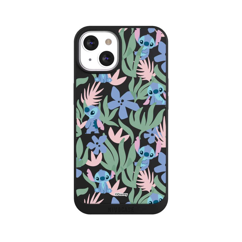 iPhone 13 NIVOpure Floral Pattern Stitch Transparent