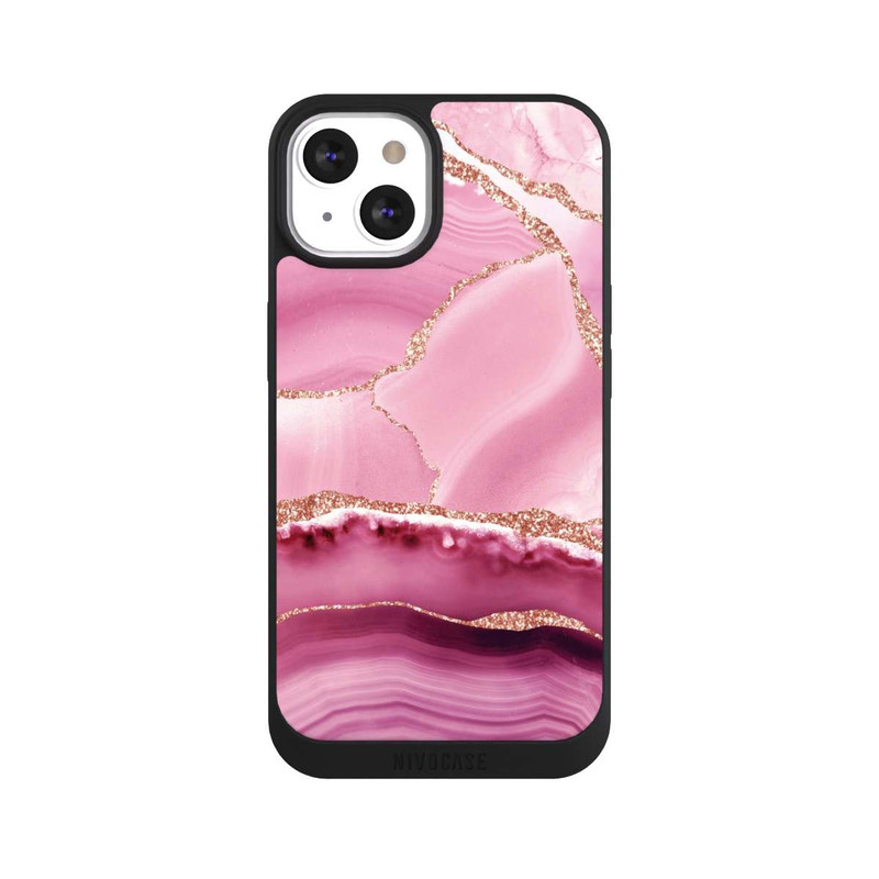 iPhone 13 NIVOpure Meerjungfrauen Pink Marmor