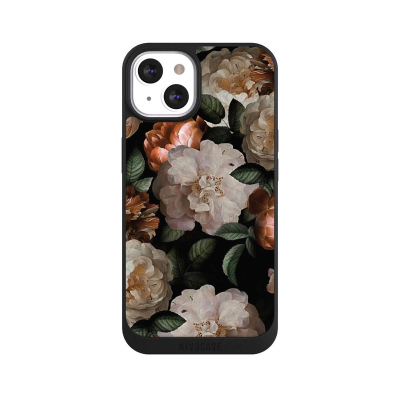 iPhone 13 NIVOpure Tapete mit Kupferrosen