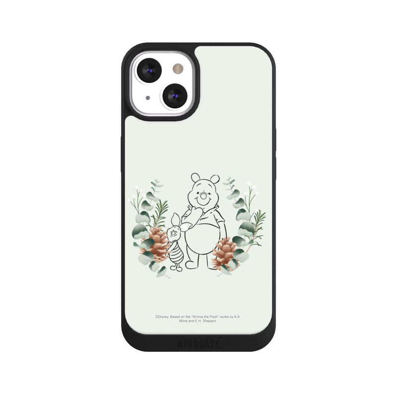 iPhone 13 NIVOpure Green Love Pooh and Piglet