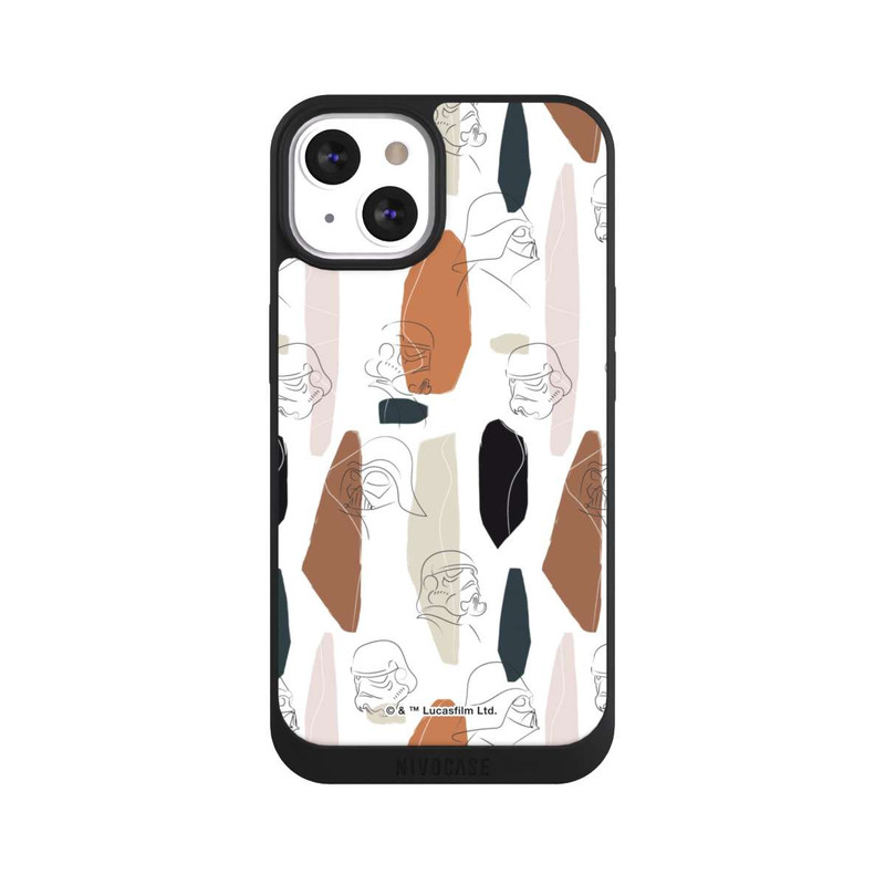 iPhone 13 NIVOpure Dunkle Seite Line Art