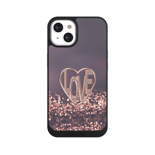 Apple iPhone 13 NIVOpure LOVE Rose Pailleté
