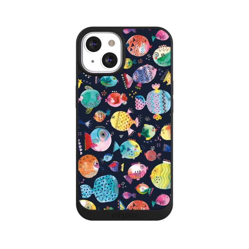 iPhone 13 NIVOpure Plage Puffer poissons Enfant Marine