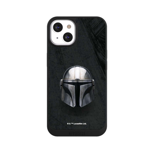 Apple iPhone 13 NIVOpure Schwarzer Mandalorianer Helm