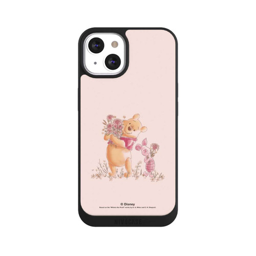Apple iPhone 13 NIVOpure Winnie &amp; Porcinet avec des Fleurs