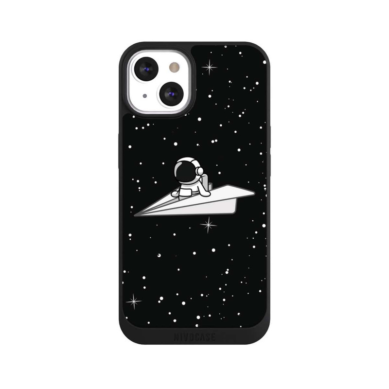 iPhone 13 NIVOpure Astronaut Paper Plane Comic