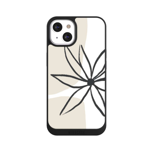 Apple iPhone 13 NIVOpure Fleur et crème
