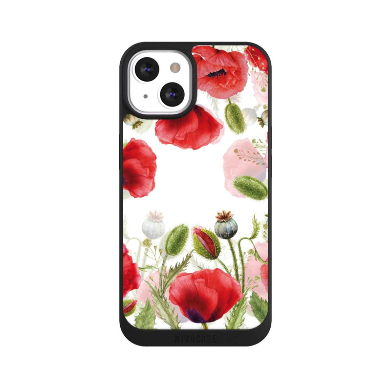 iPhone 13 NIVOpure Cadre coquelicots