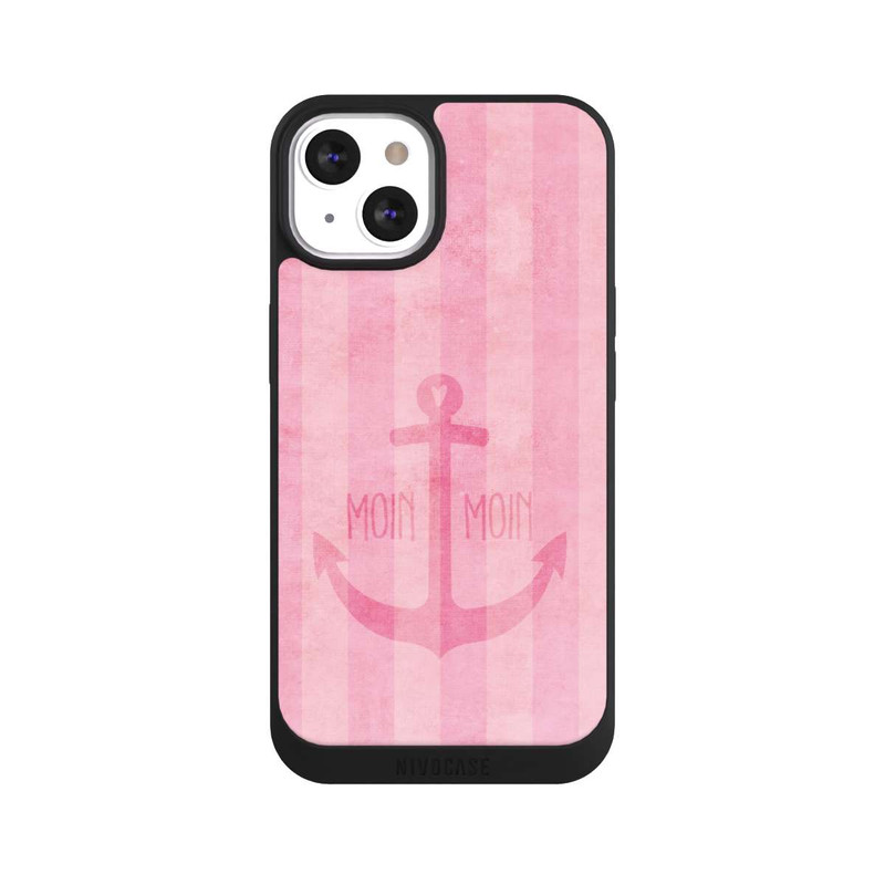 iPhone 13 NIVOpure Moin Moin Stripes Pink