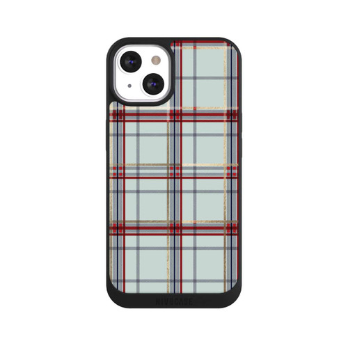 Apple iPhone 13 NIVOpure Tartan Blau
