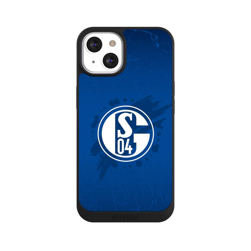 iPhone 13 NIVOpure Schalke 04 Farbe Fleck Blau