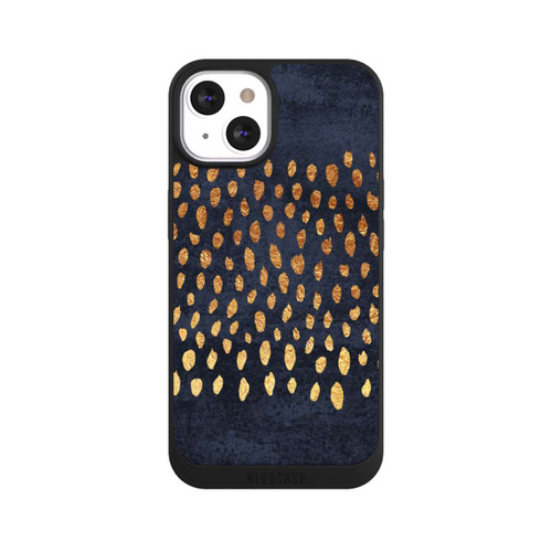 Apple iPhone 13 NIVOpure Or &amp; Bleu Pattern