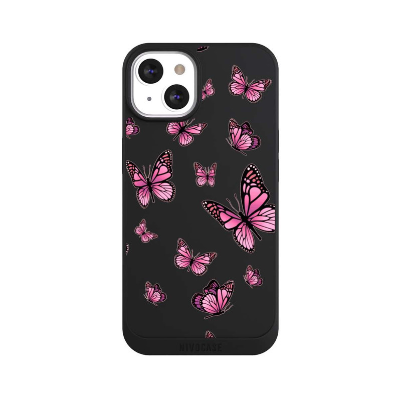 iPhone 13 NIVOpure Butterflies pink