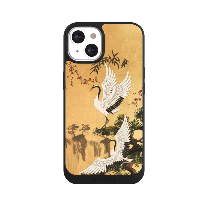 iPhone 13 NIVOpure Kraniche Gold Japan 2