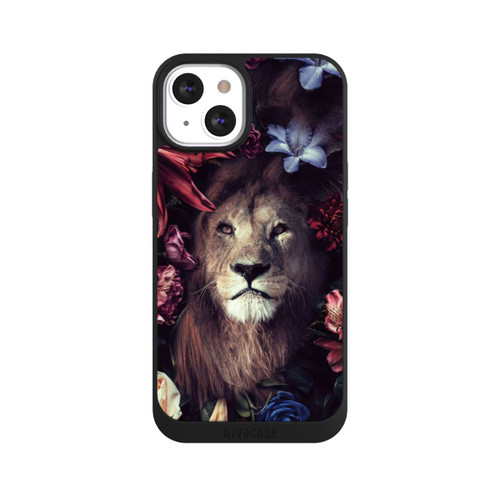Apple iPhone 13 NIVOpure Löwe Blumenrahmen