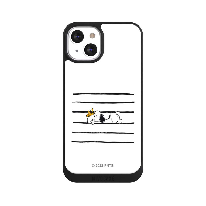 iPhone 13 NIVOpure Snoopy Woodstock Streifen