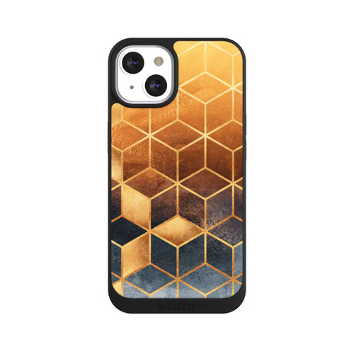 Apple iPhone 13 NIVOpure Cubes Dorés