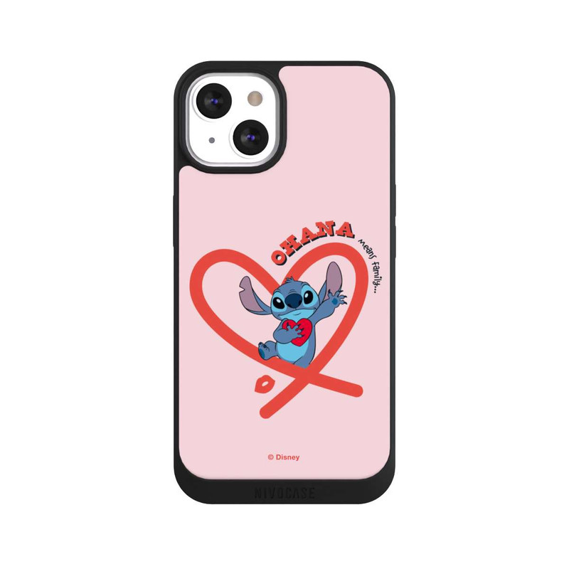 iPhone 13 NIVOpure Stitch Ohana Rosa Herz