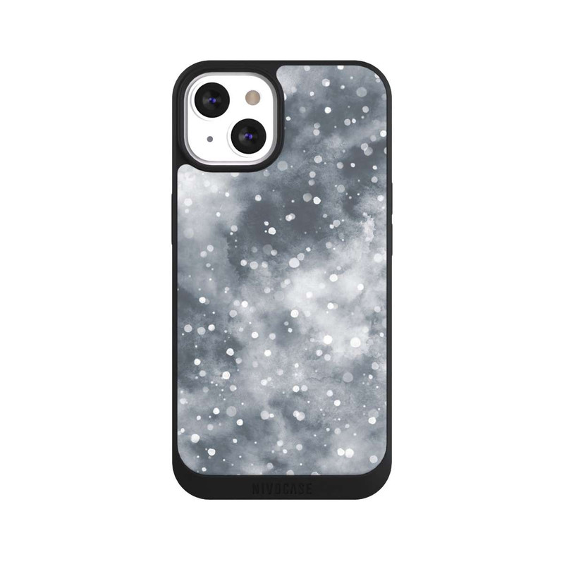 iPhone 13 NIVOpure Abstrakter Winterschneehimmel