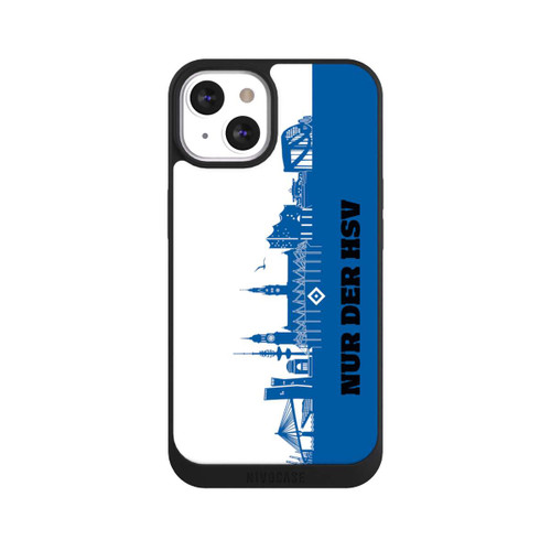 Apple iPhone 13 NIVOpure HSV Skyline Blau Weiß