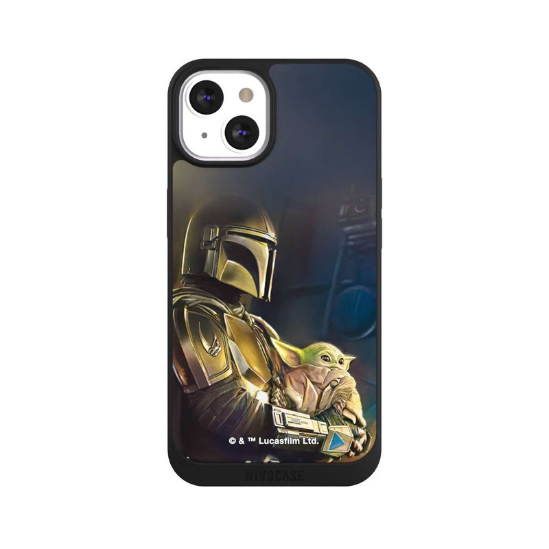 iPhone 13 NIVOpure Mandalorian and Grogu inside Ship