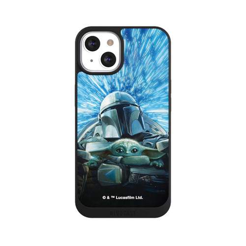 Apple iPhone 13 NIVOpure Grogu and Mando Flying Blue