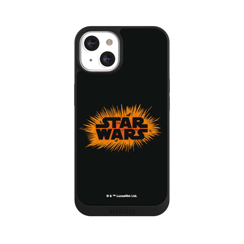 iPhone 13 NIVOpure Star Wars Logo Orange Halloween Explosion