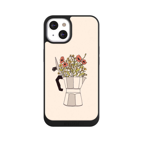 Apple iPhone 13 NIVOpure Moka Blumen