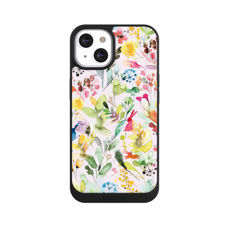 iPhone 13 NIVOpure Wild Flowers Meadow Pink