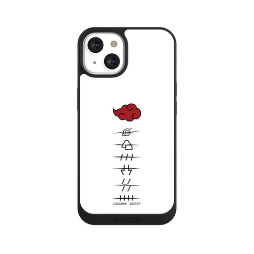 Apple iPhone 13 NIVOpure Symboles blancs des membres d'Akatsuki