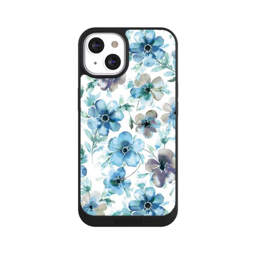 Apple iPhone 13 NIVOpure Motif de fleurs bleues Tendance