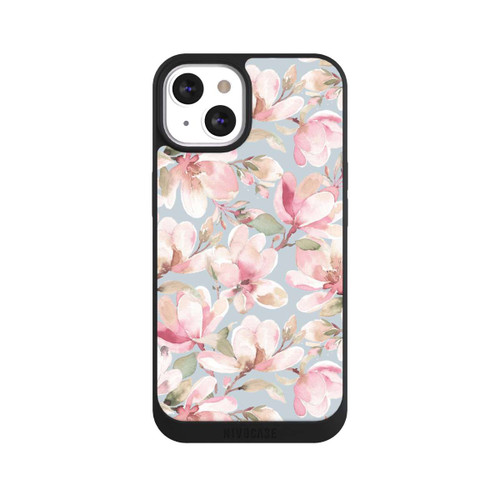 Apple iPhone 13 NIVOpure Fleurs de magnolia rose pastel