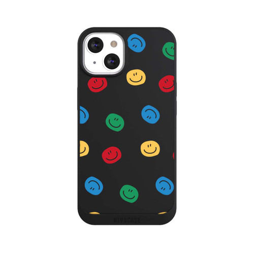 Apple iPhone 13 NIVOpure Smile Muster Bunt