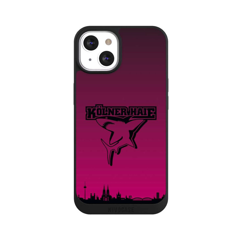iPhone 13 NIVOpure Kölner Haie Skyline Pink