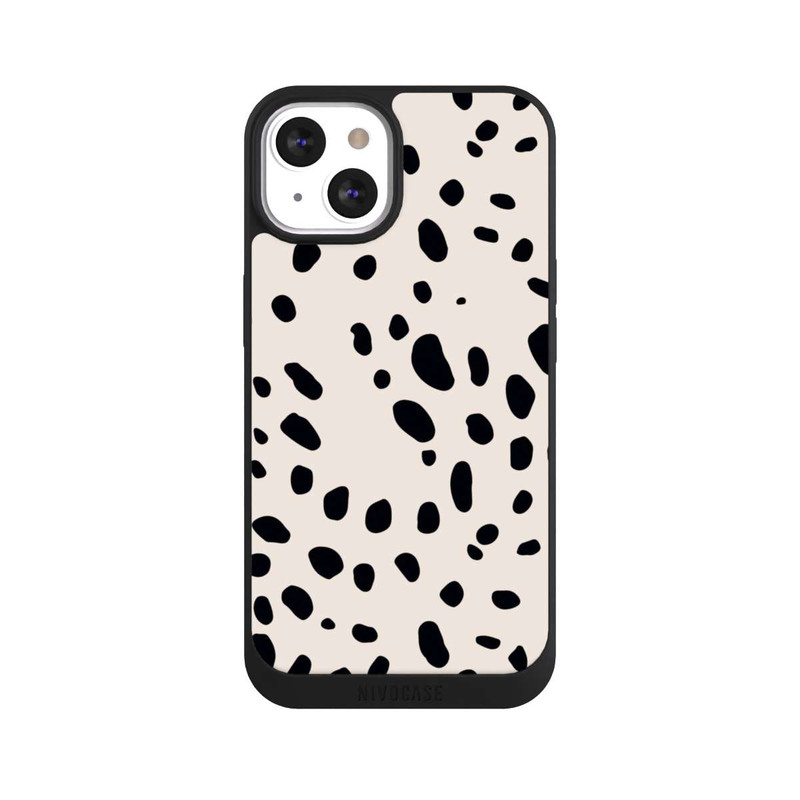 iPhone 13 NIVOpure Motif Animalier Guépard Noir