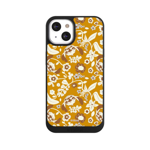 Apple iPhone 13 NIVOpure Stitch Floral Mustard Pattern