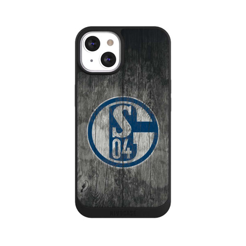 Apple iPhone 13 NIVOpure Schalke 04 Holz Look