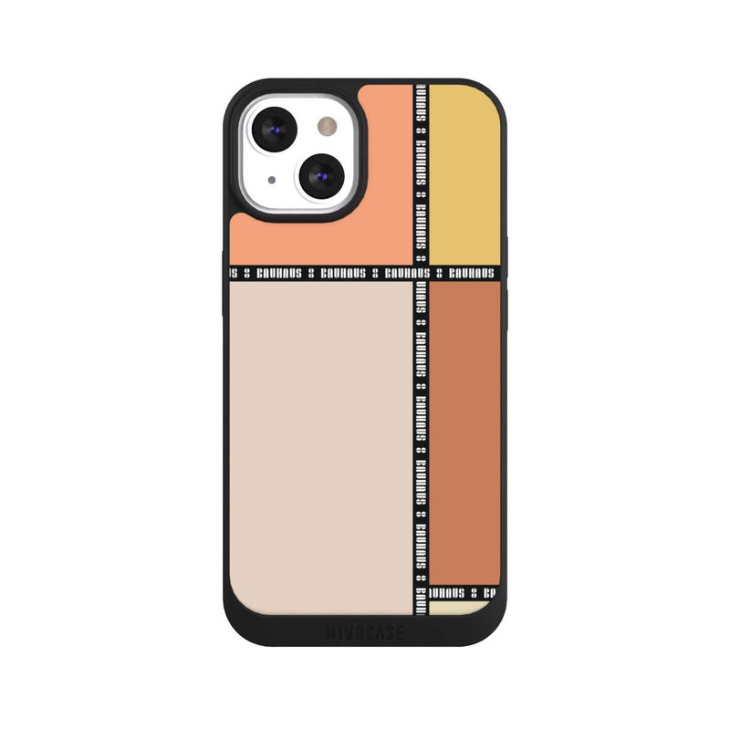 iPhone 13 NIVOpure Bauhaus Squares-Pastel