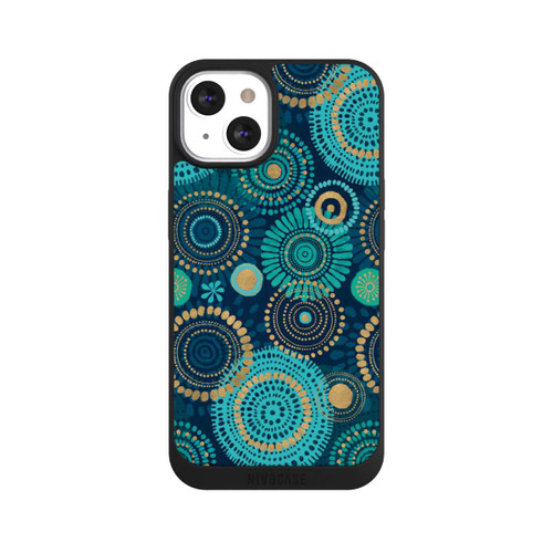 Apple iPhone 13 NIVOpure Blockprint India Teal Gold