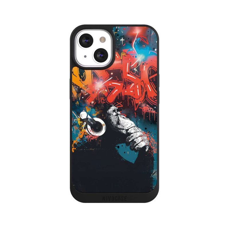 iPhone 13 NIVOpure Chimp Stereo Grafitti